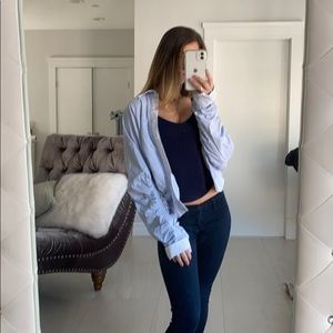 AO Ruffle Collar Top